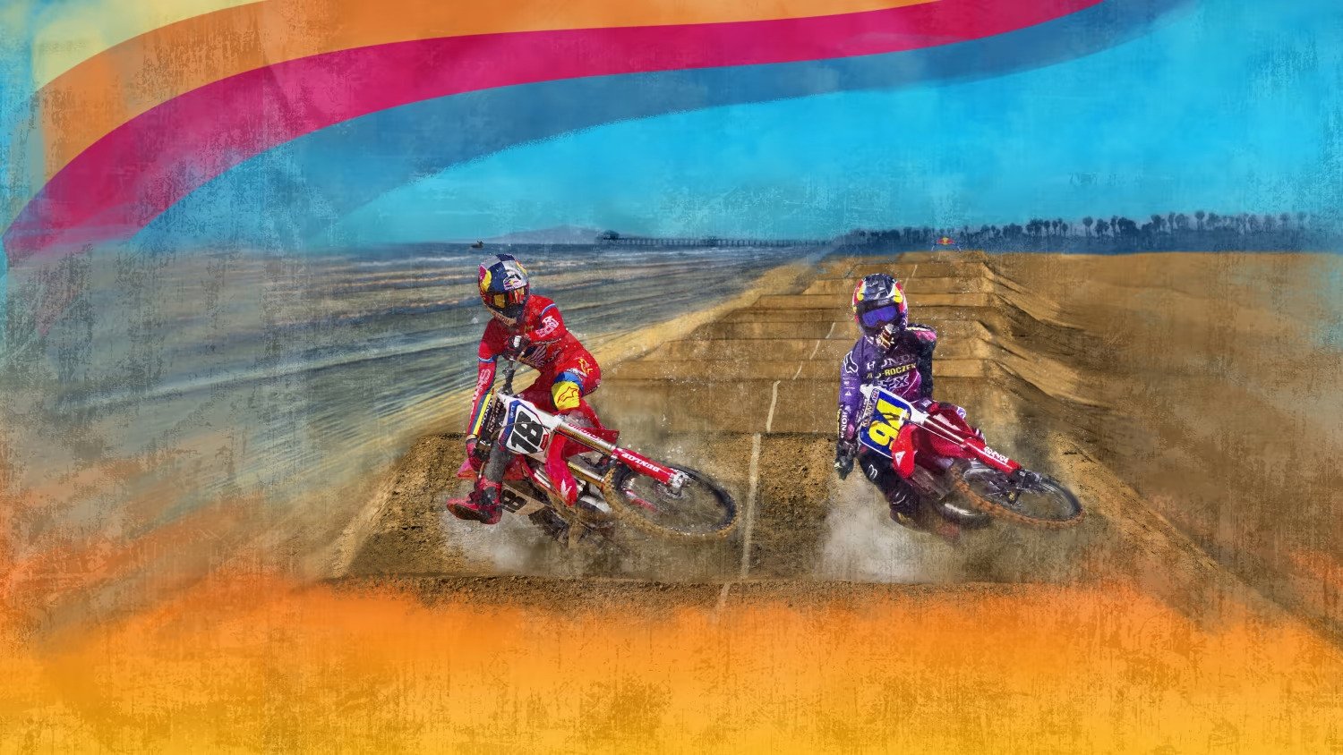 Red Bull Straight Rhythm backdrop