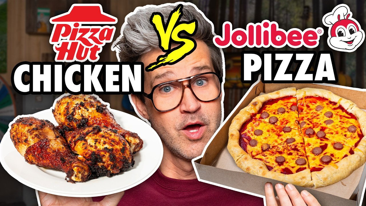 Combining Fast Food Chicken And Pizza (Taste Test)