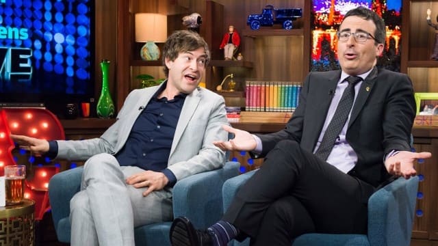 Watch What Happens Live with Andy Cohen Season 12 :Episode 38  John Oliver & Mark Duplass