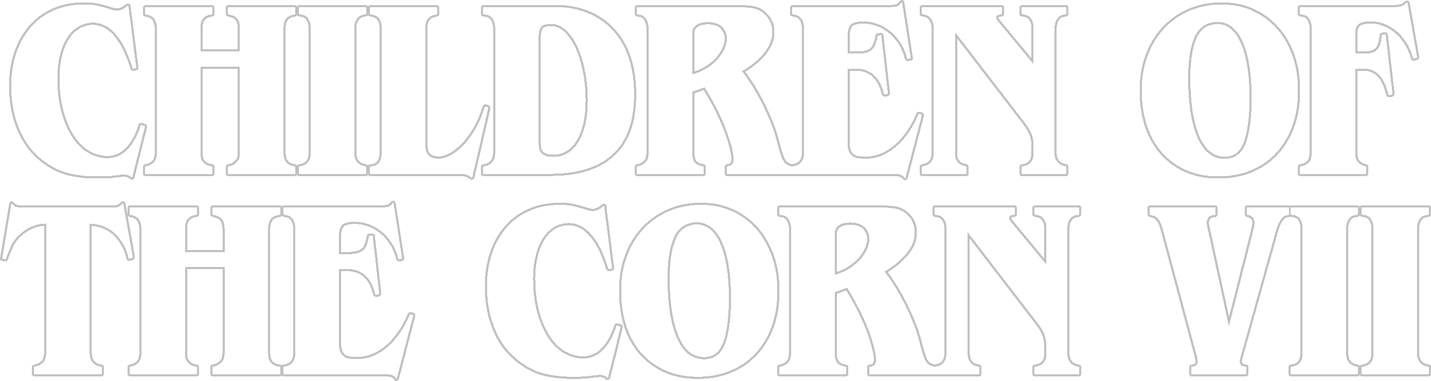 Children of the Corn: Revelation Logo
