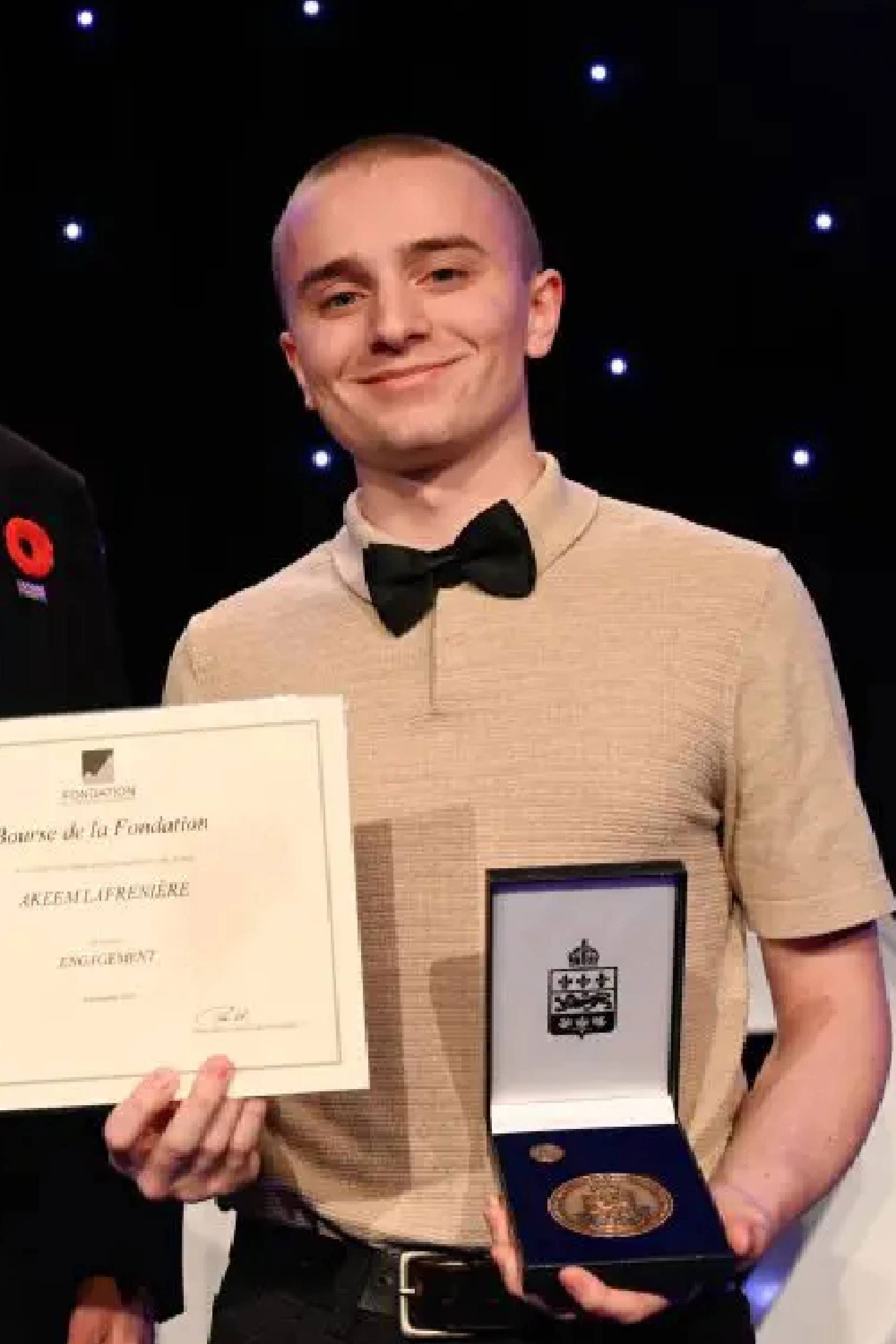 et billede af Akeem Lafrenière