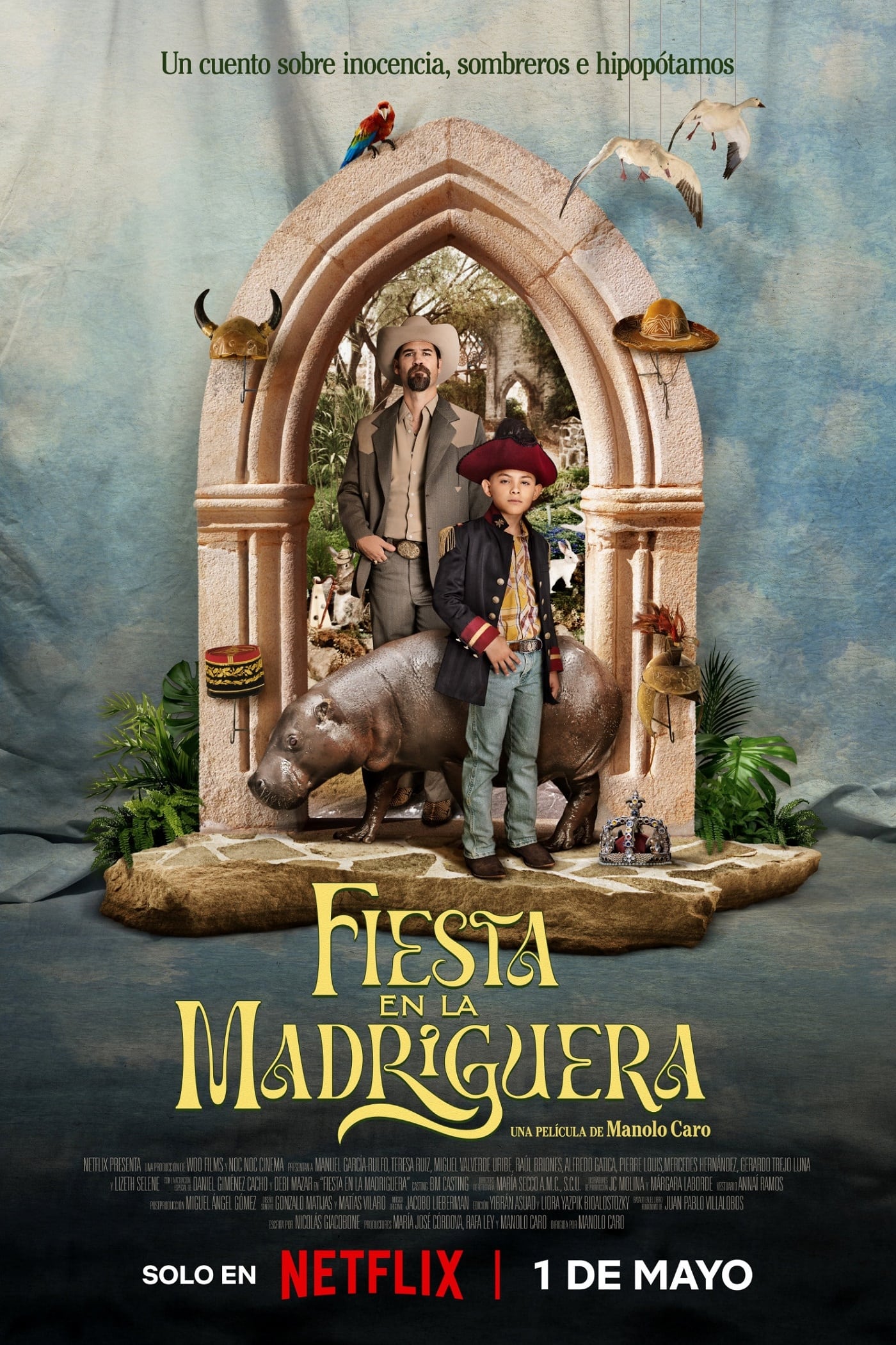 Poster de Fiesta en la Madriguera