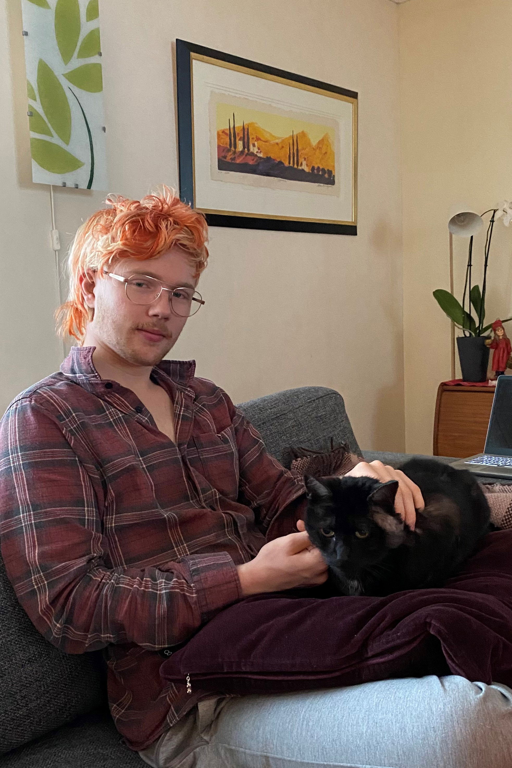 et billede af Iver Iscariot Søbakk