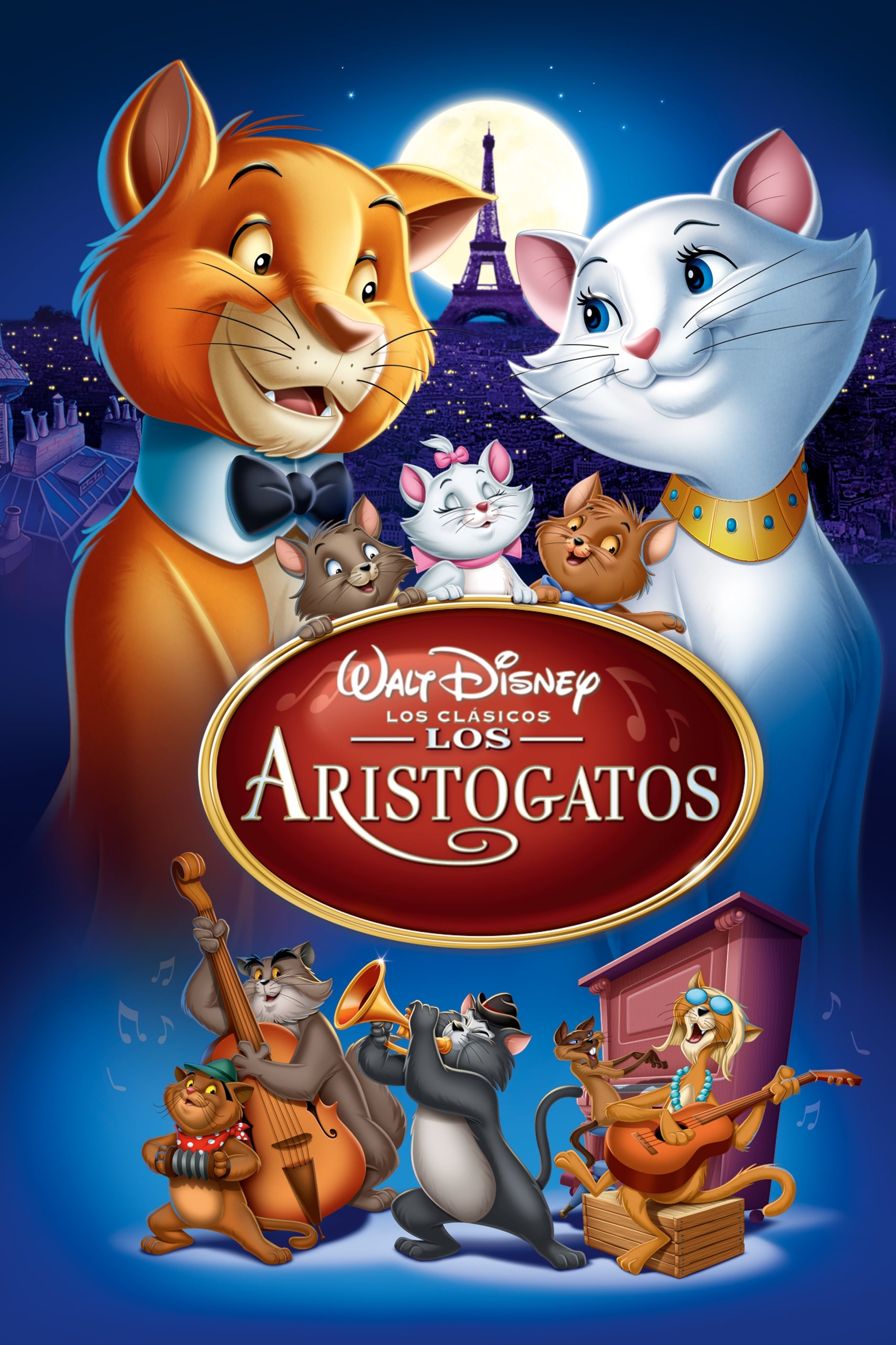 Los aristogatos en el Top 6 de películas protagonizadas por gatos