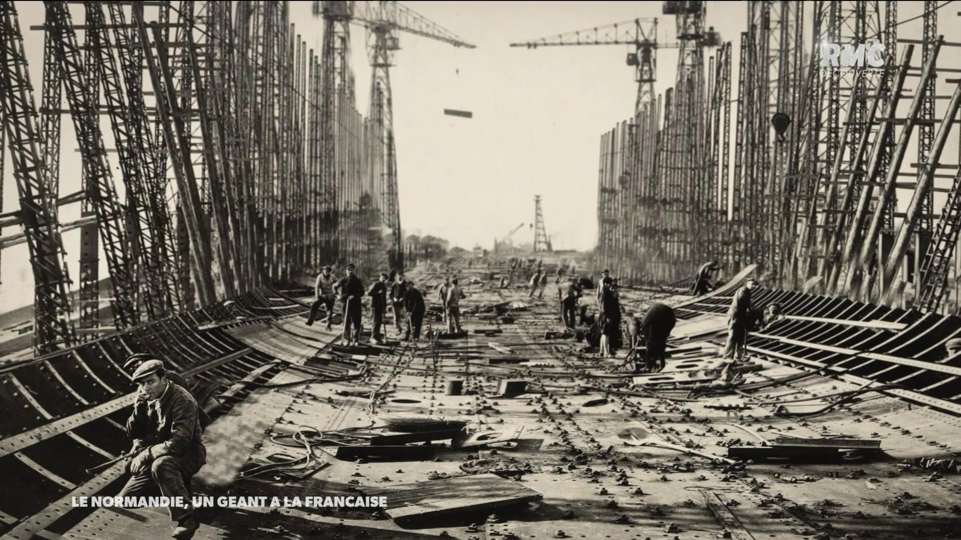 Le Normandie, un géant à la française