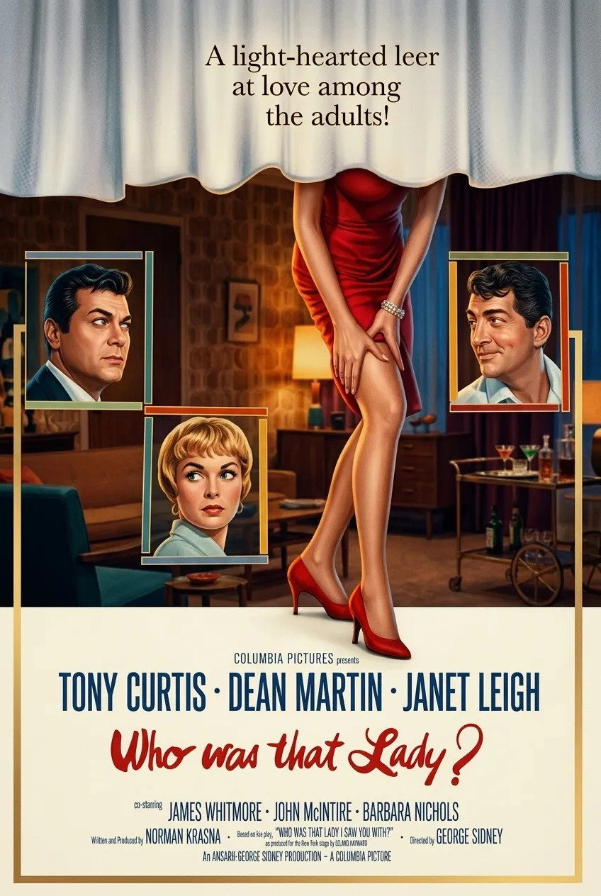 EN - Who Was That Lady (1960) TONY CURTIS, DEAN MARTIN