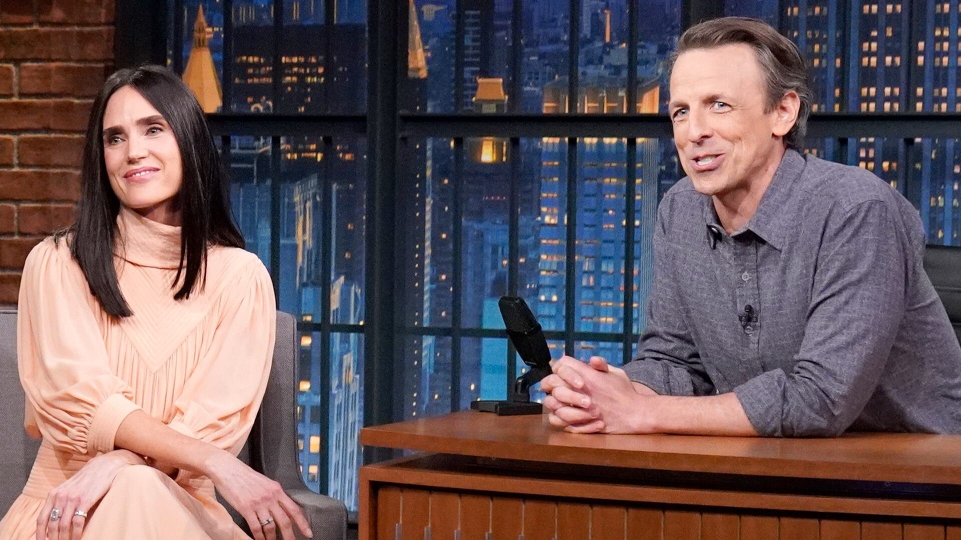 Late Night with Seth Meyers Season 11 :Episode 97  Jennifer Connelly, Indigo Girls