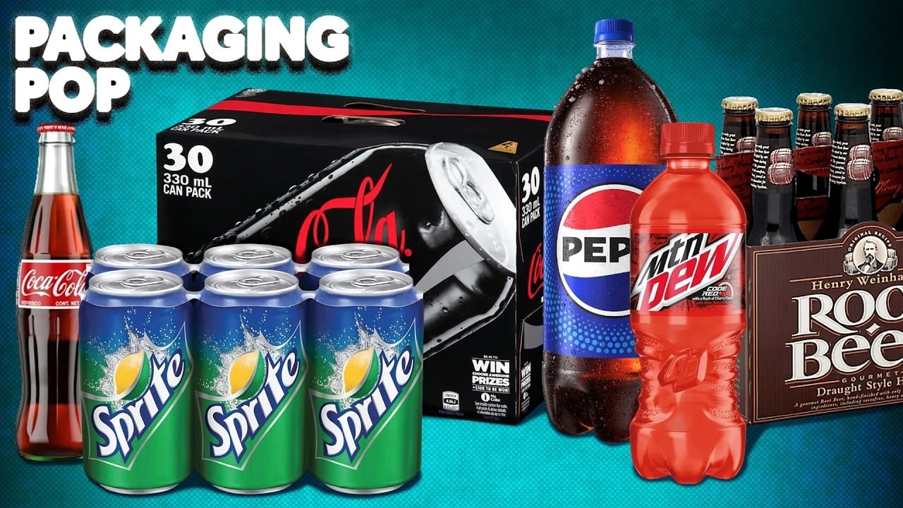 Weird History Food Season 3 :Episode 78  The Surprisingly Interesting Science Behind Soda Packaging