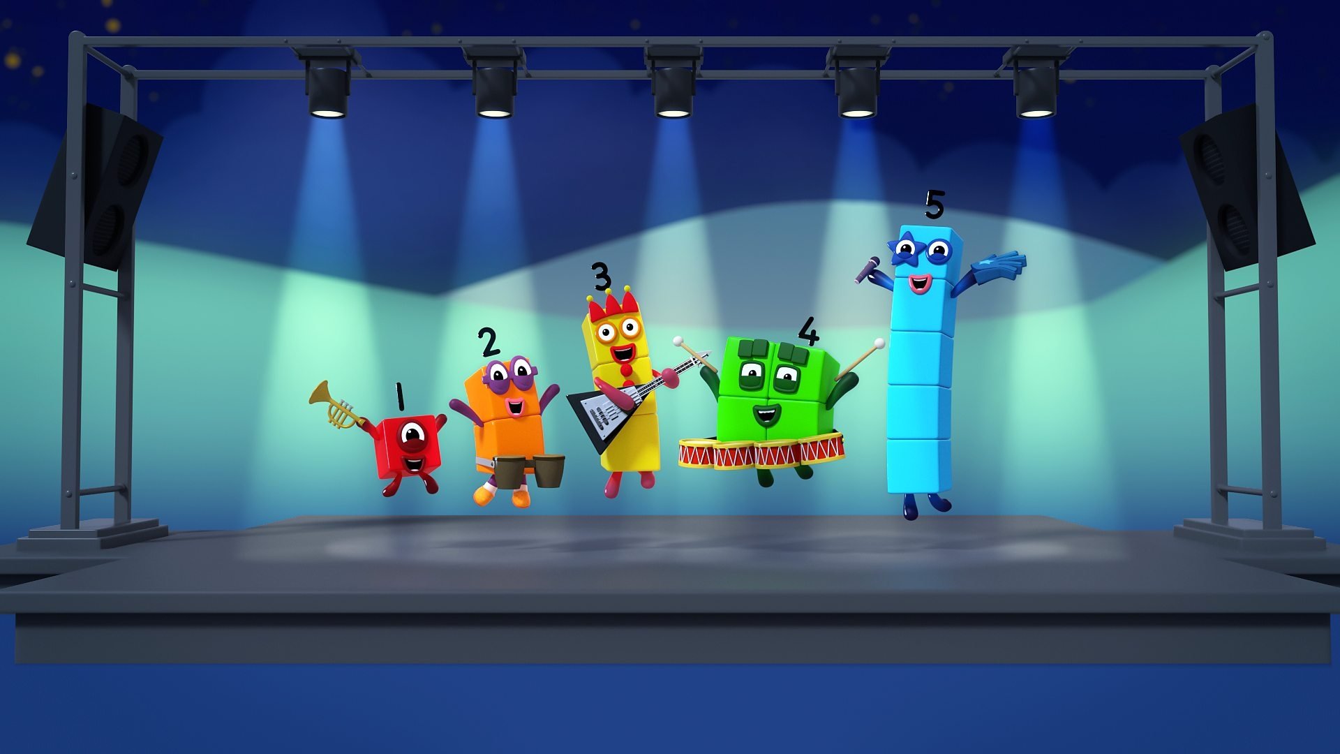 Numberblocks - Cinq