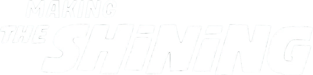 Making 'The Shining' Logo