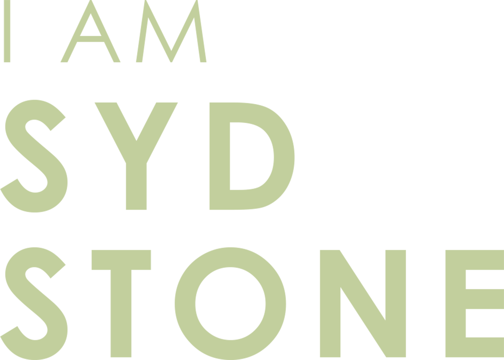 I Am Syd Stone Logo