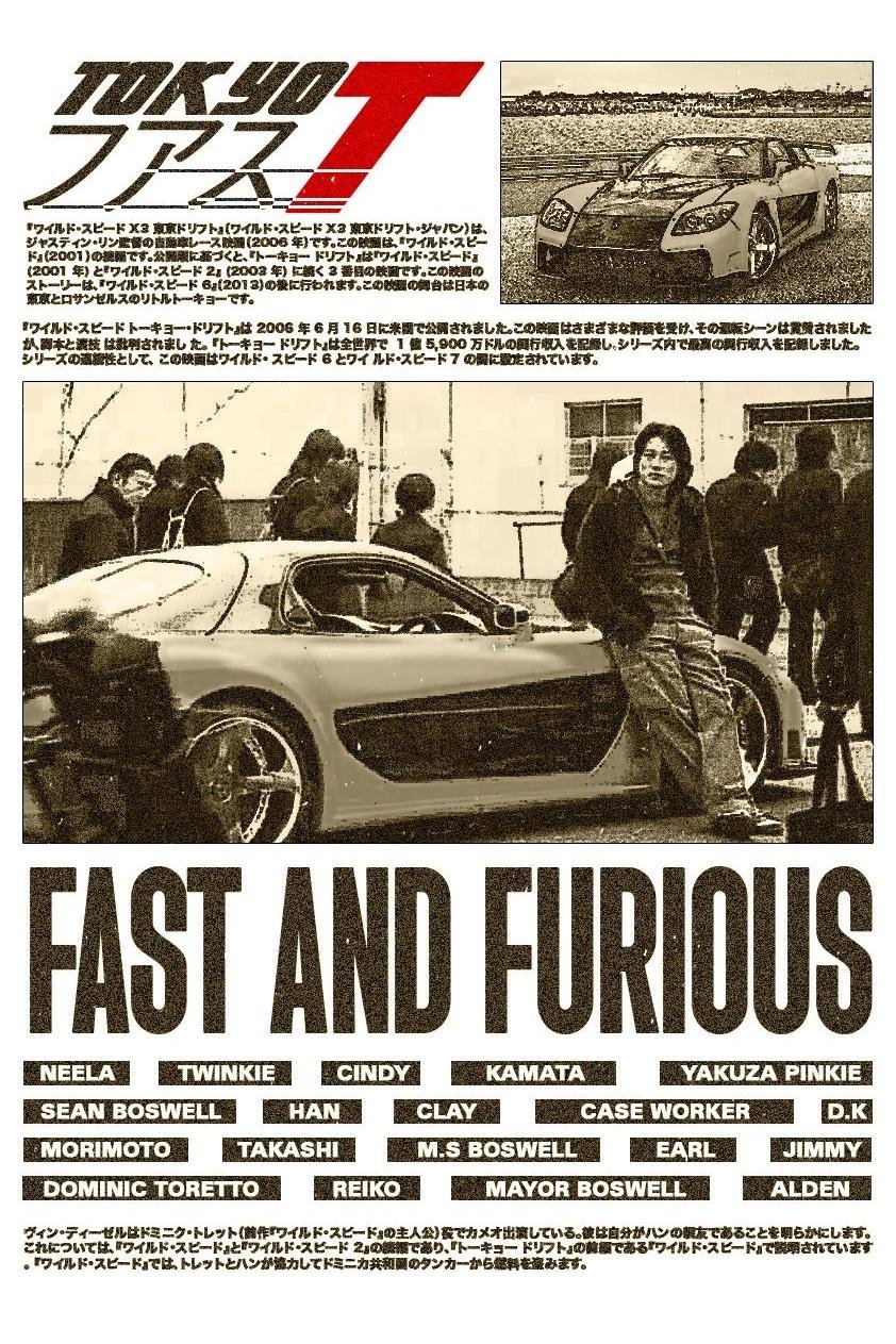 The Fast and the Furious: Tokyo Drift