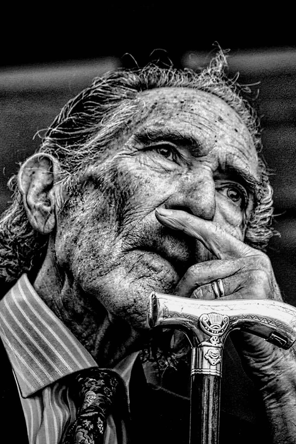 et billede af Antonio Gala