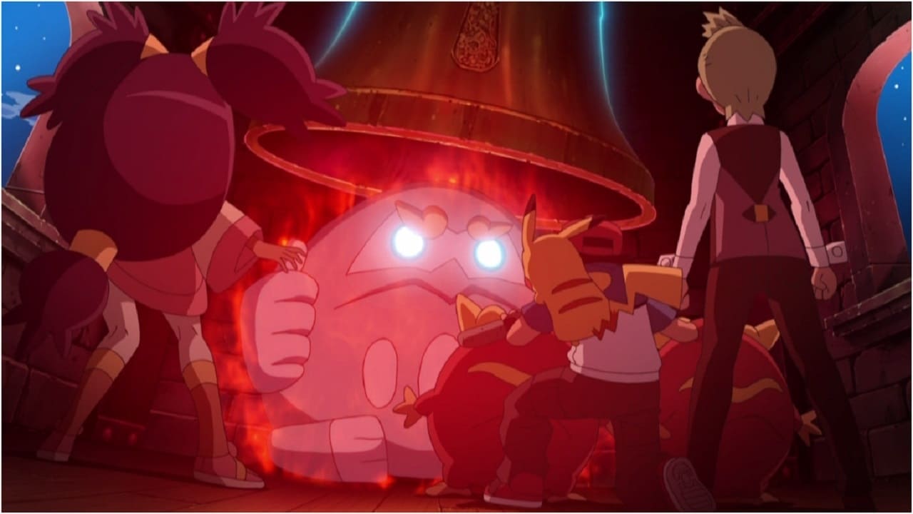 Pokémon Season 14 :Episode 8  Darumakka and Hihidaruma! The Secret of the Clock Tower!!