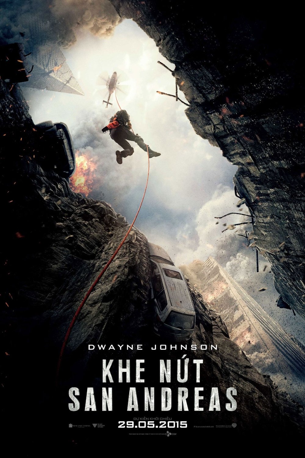 Khe Nứt San Andreas (2015) - Posters — The Movie Database (TMDB)