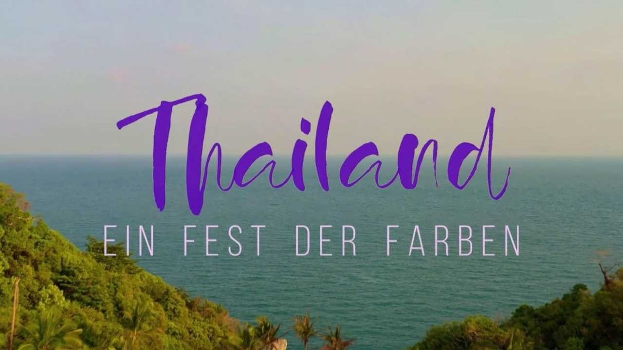 Thailand – Ein Fest der Farben poster