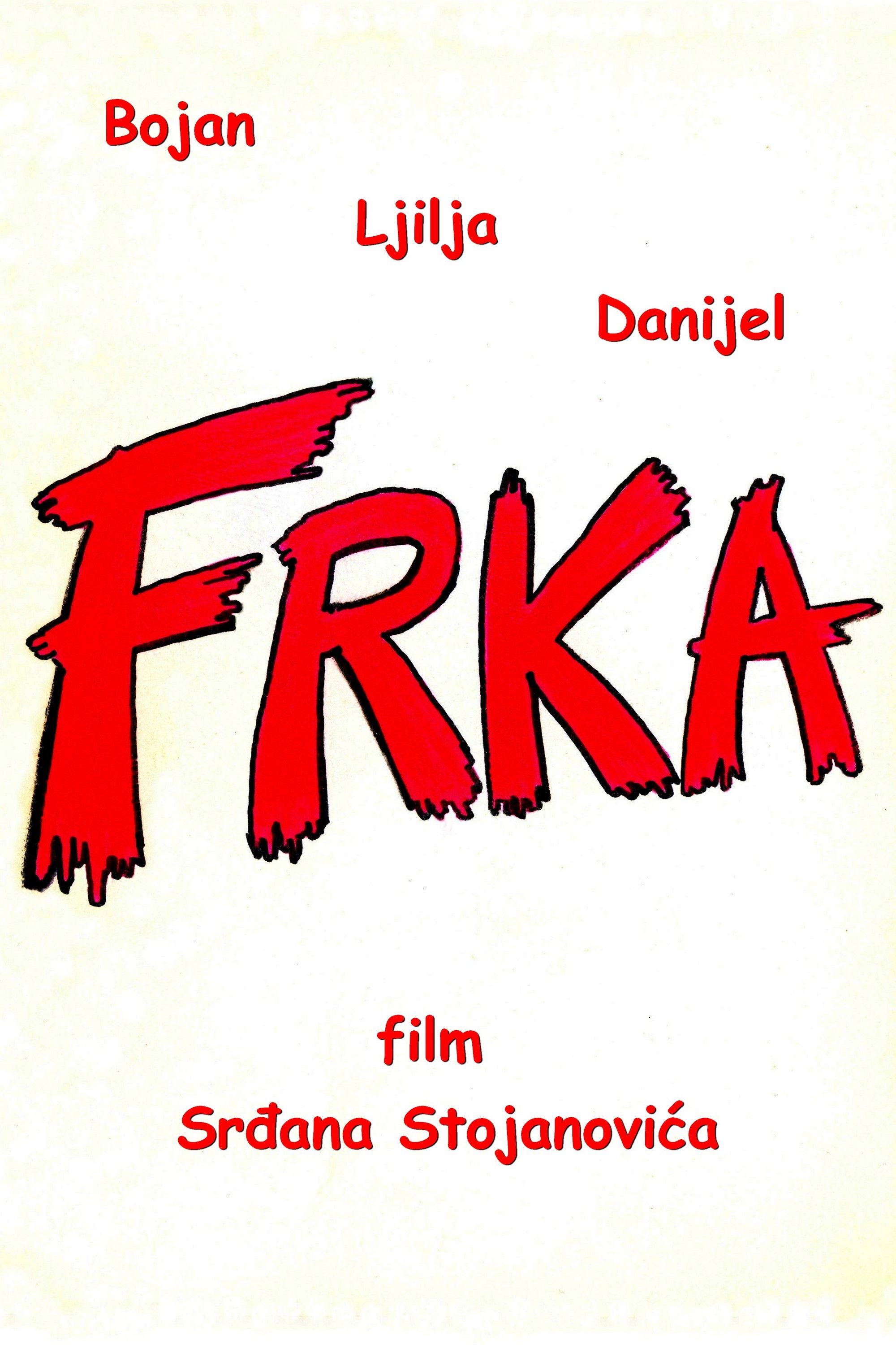 Plakat, der markedsfører Rush