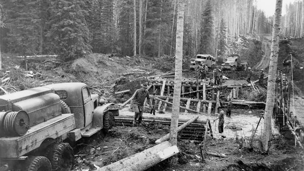Imagem do Filme Building of the Alaska Highway