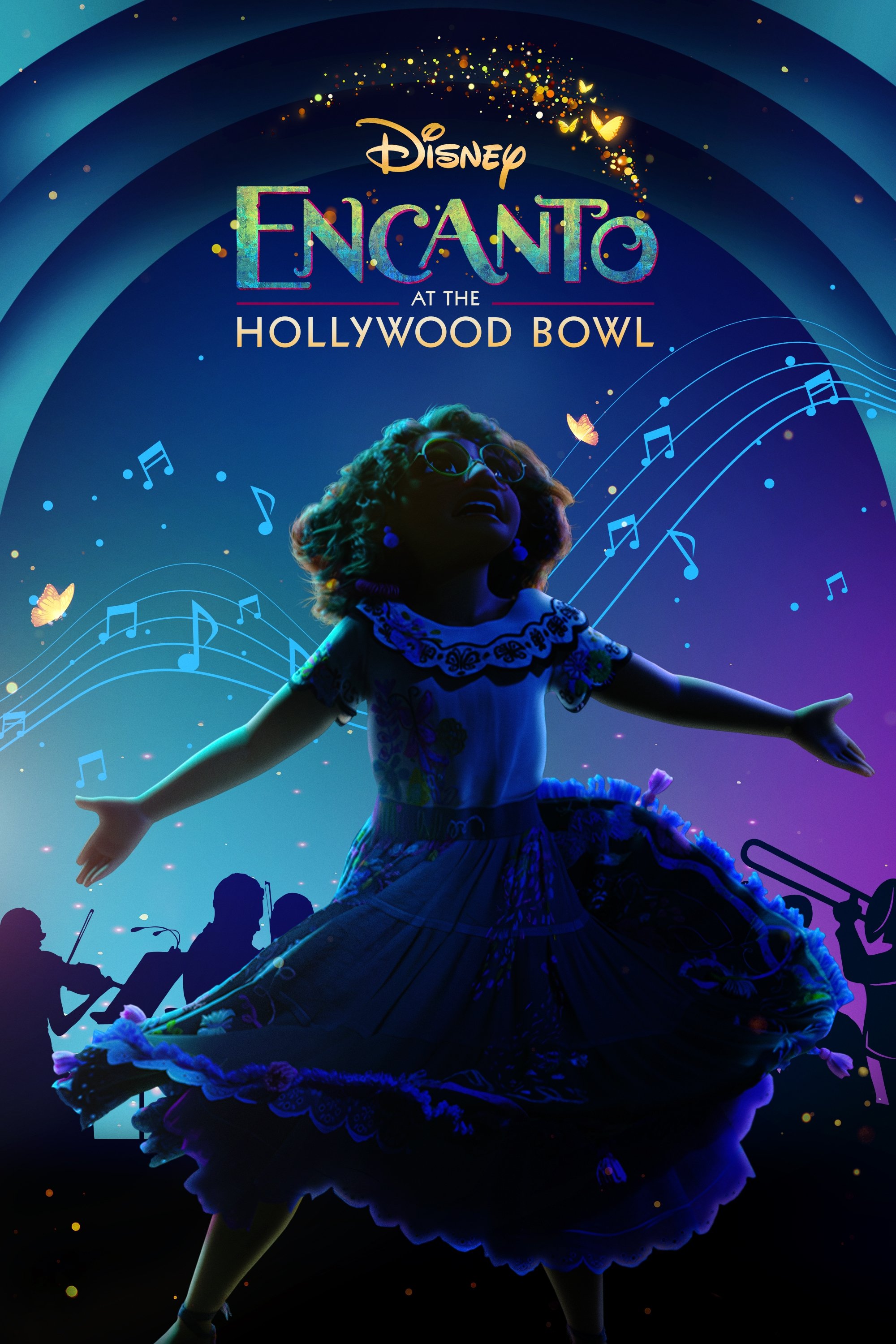 poster for Encanto at the Hollywood Bowl