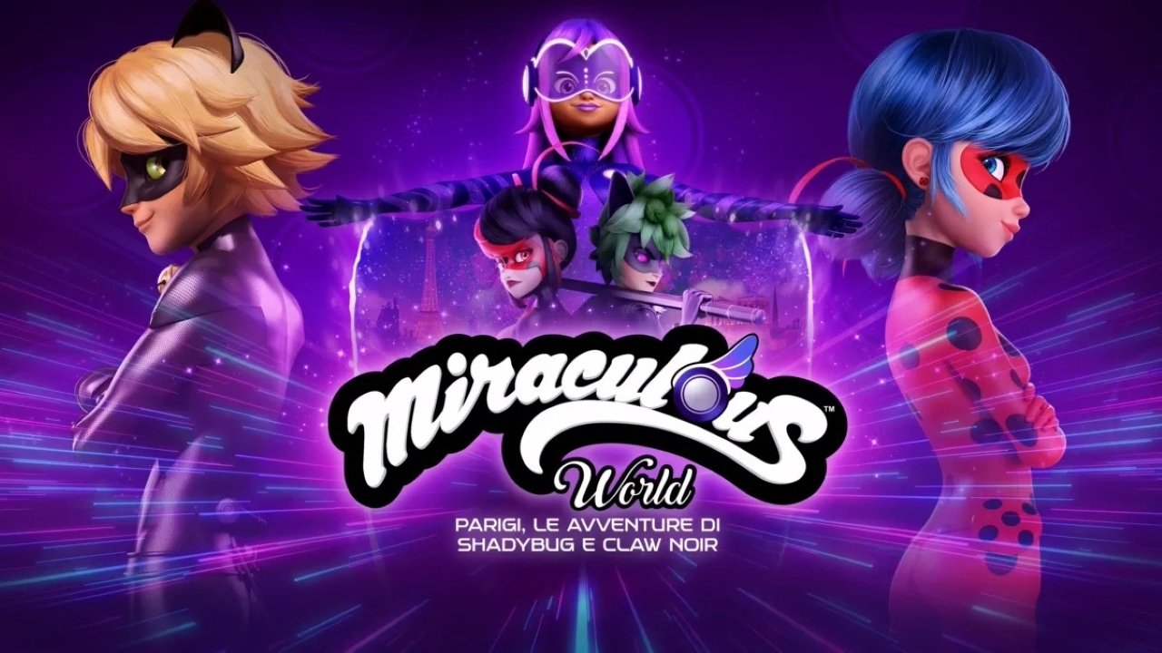 Miraculous World: Paris, Tales of Shadybug and Claw Noir