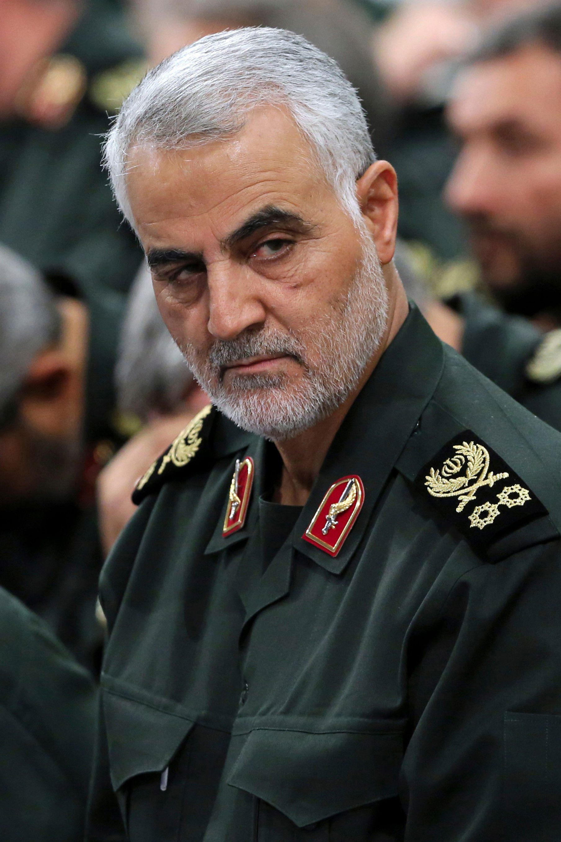 et billede af Qasem Soleimani