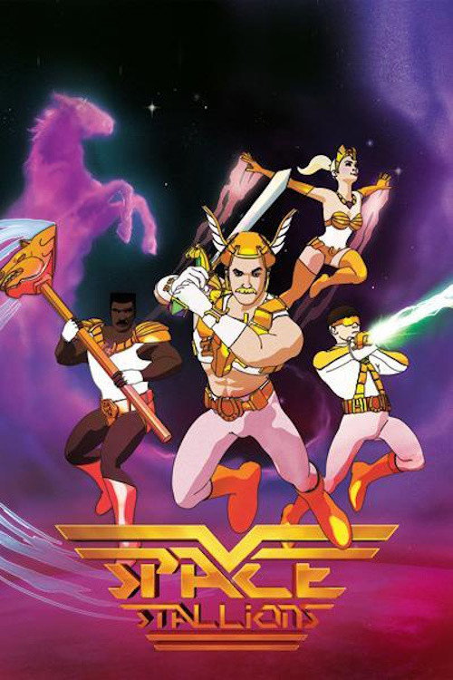 Space Stallions Poster