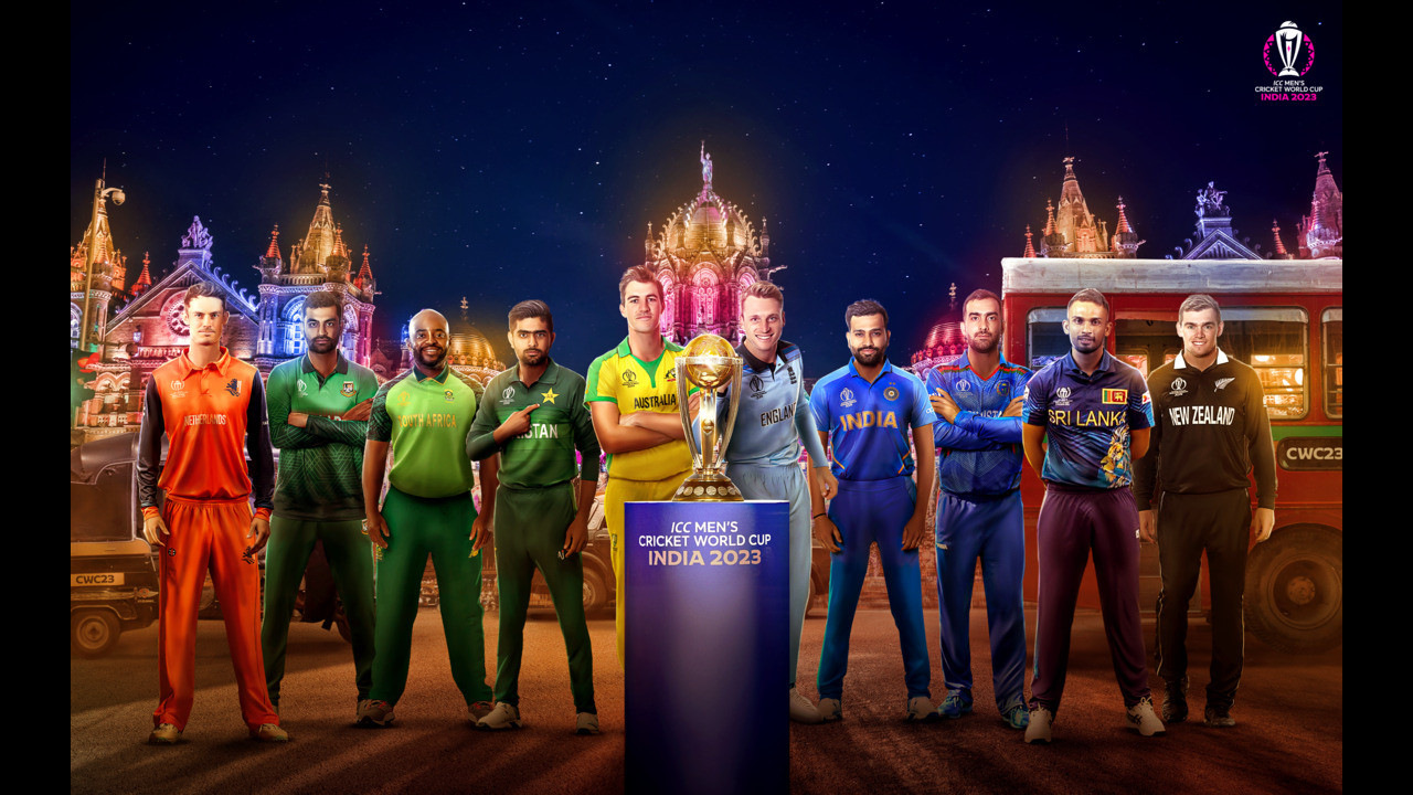 ICC WORLD CUP 2023 backdrop