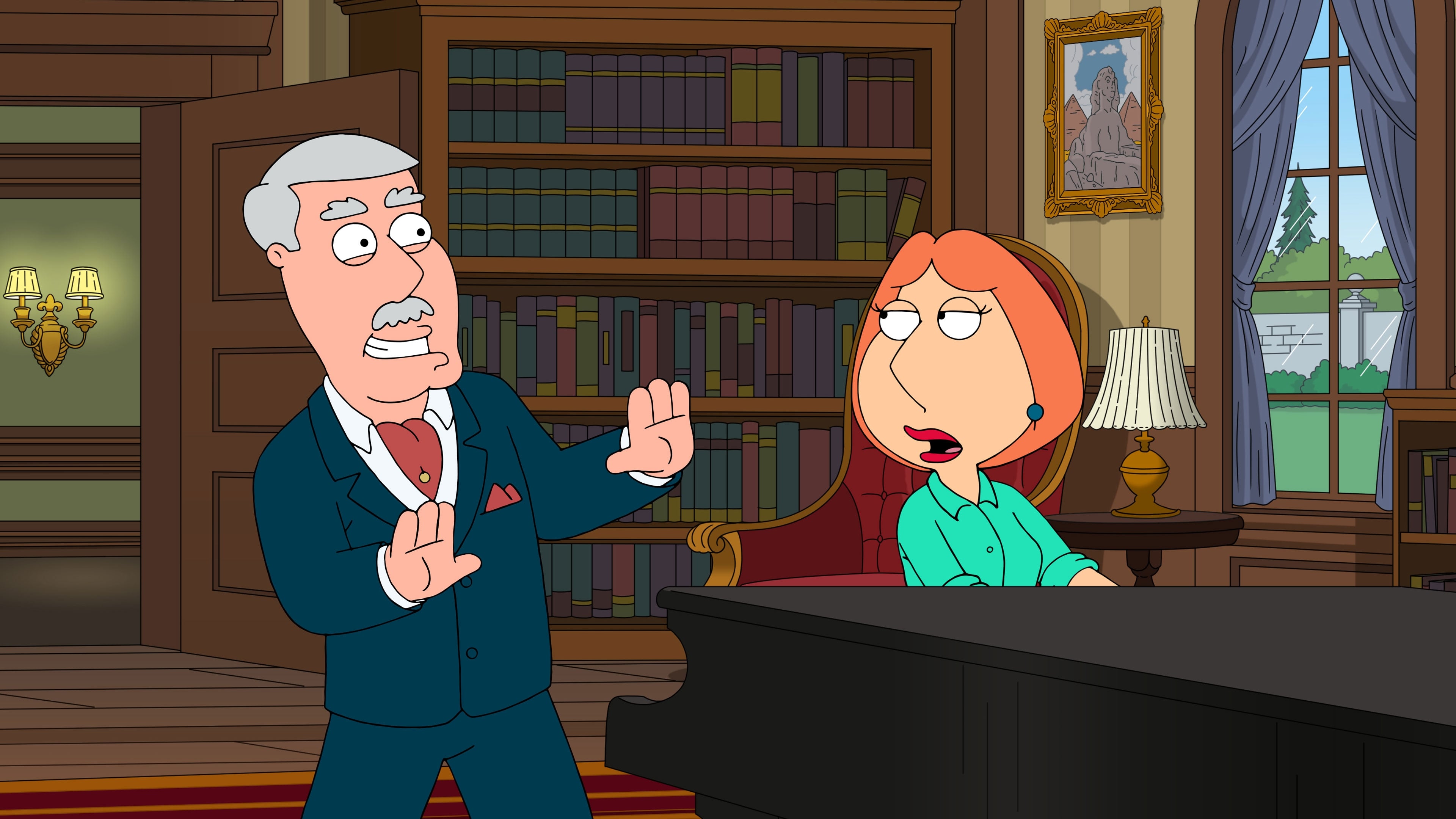 Family Guy Season 17 :Episode 5  Regarding Carter