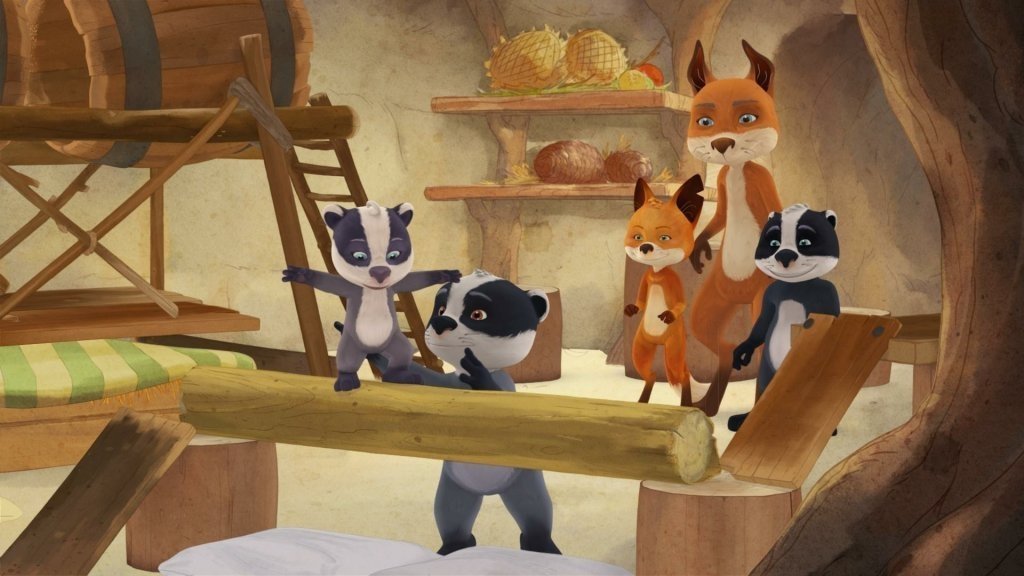 La Famille Blaireau-Renard - Une chambre pour papy et mamie