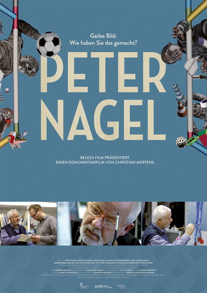 Plakat, der markedsfører Peter Nagel