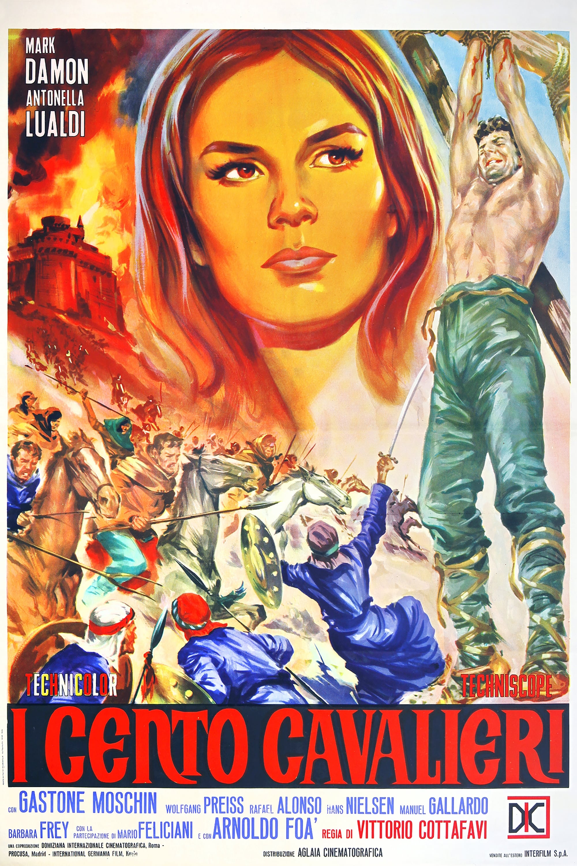 Affiche du film Les Cent Cavaliers 16068