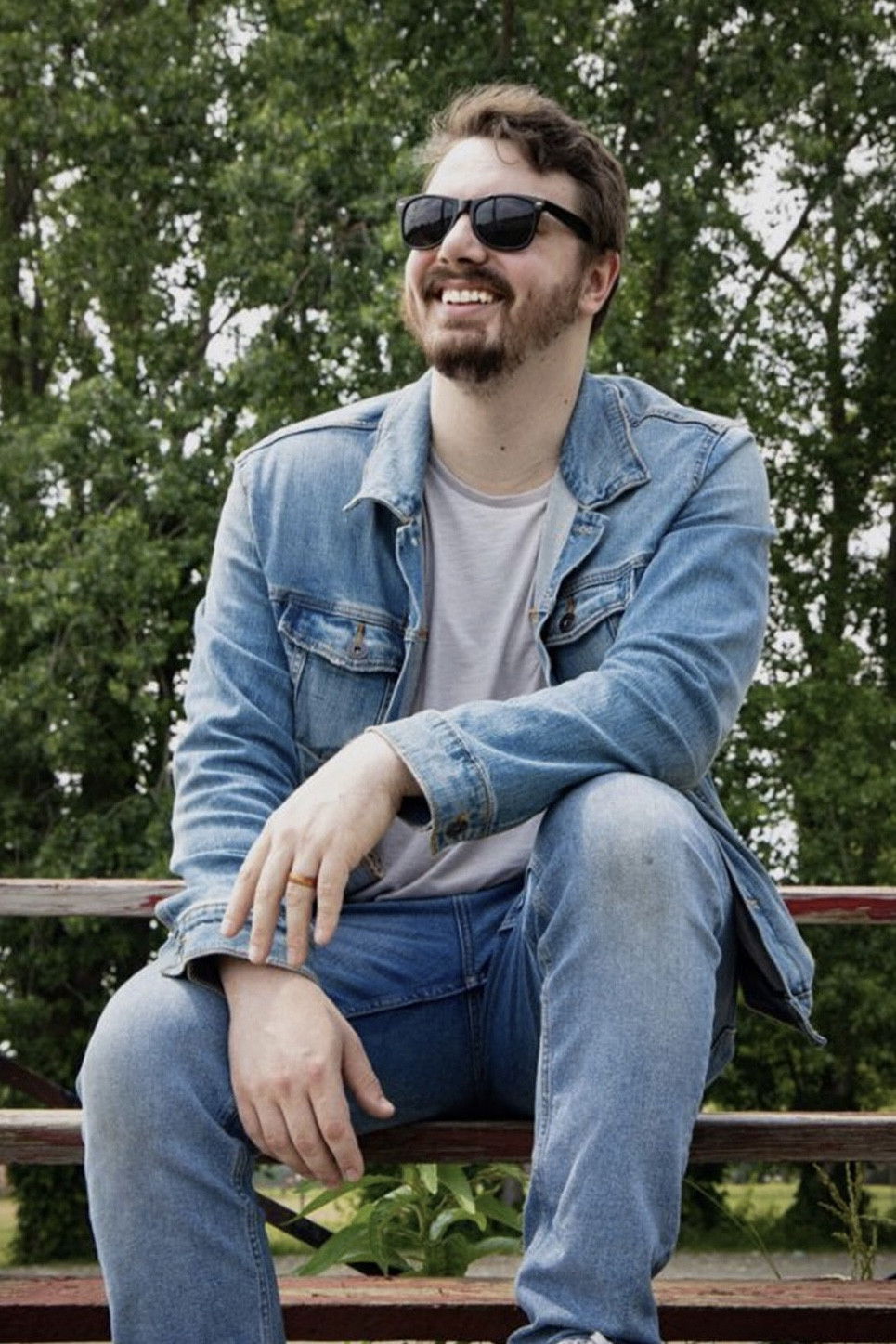 et billede af Michael Rice