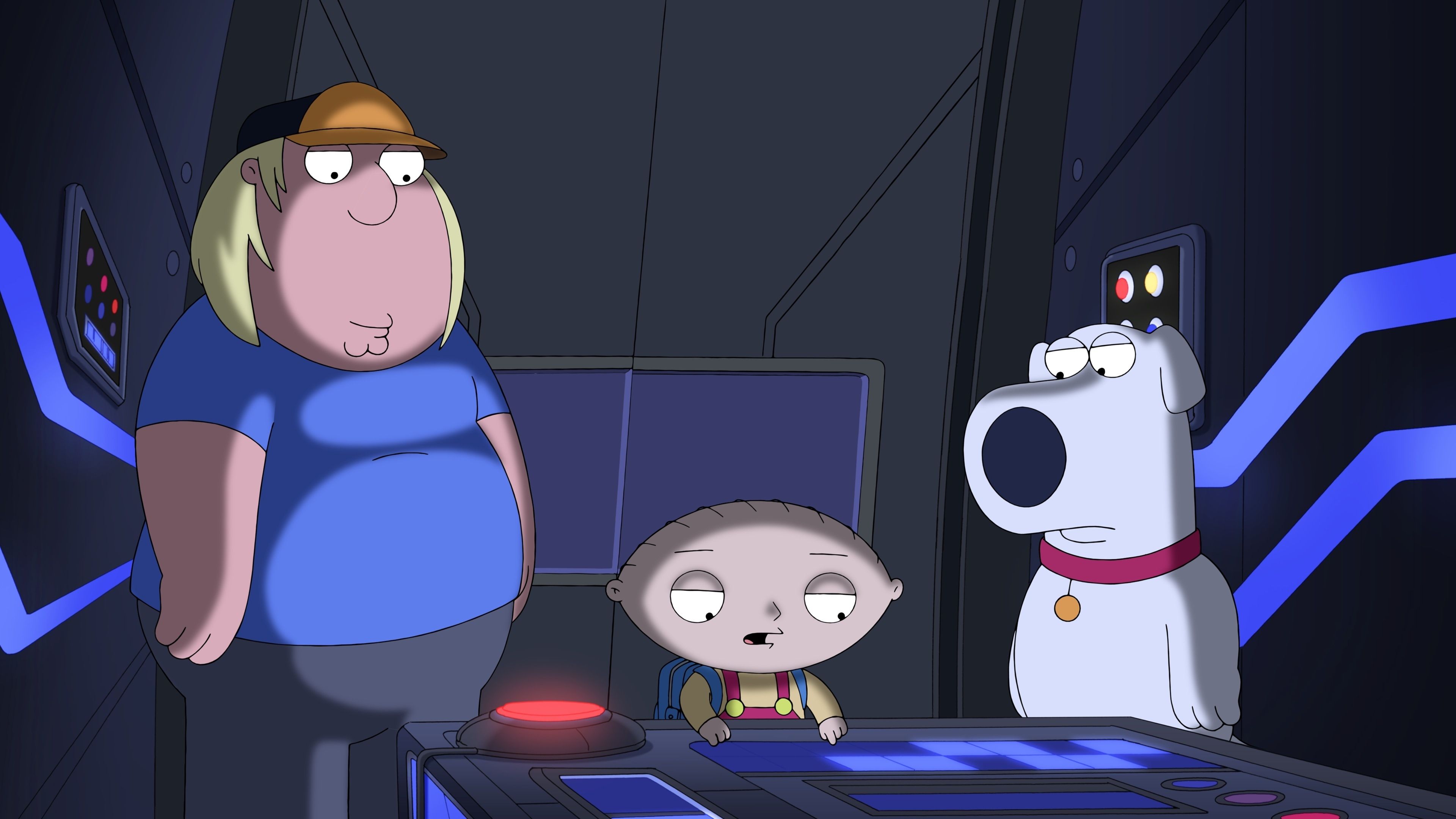 Family Guy Season 13 :Episode 7  Stewie, Chris & Brian's Excellent Adventure