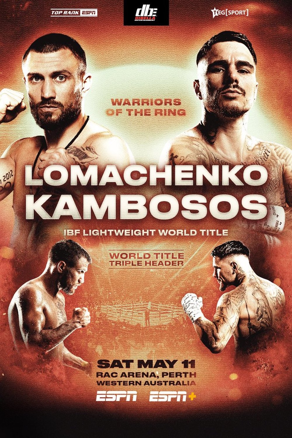 Vasyl Lomachenko vs. George Kambosos Jr.