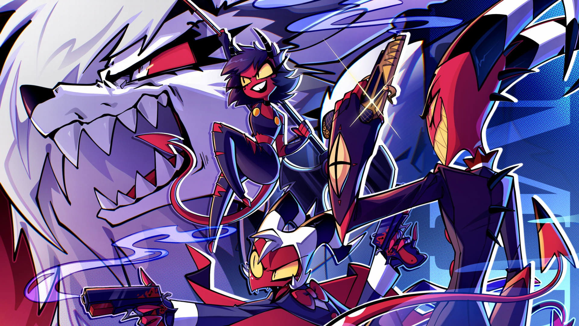 Helluva Boss background