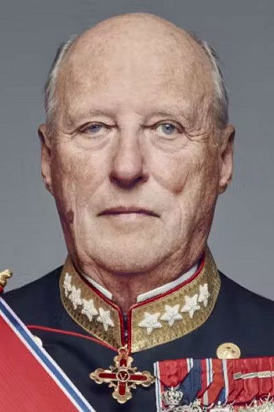 et billede af King Harald V