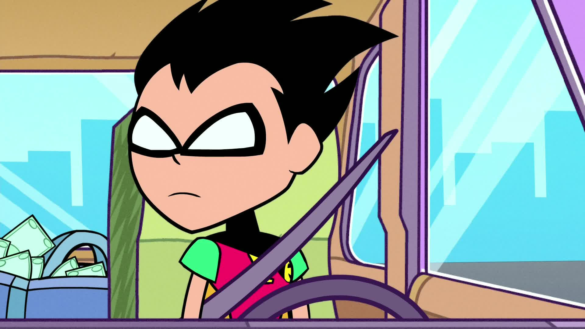 Teen Titans Go! Season 1 :Episode 3  Driver's Ed