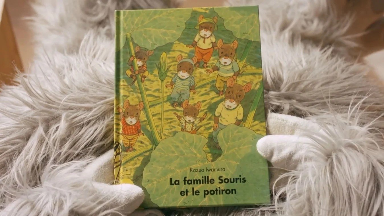 Yétili - La famille souris et le potiron