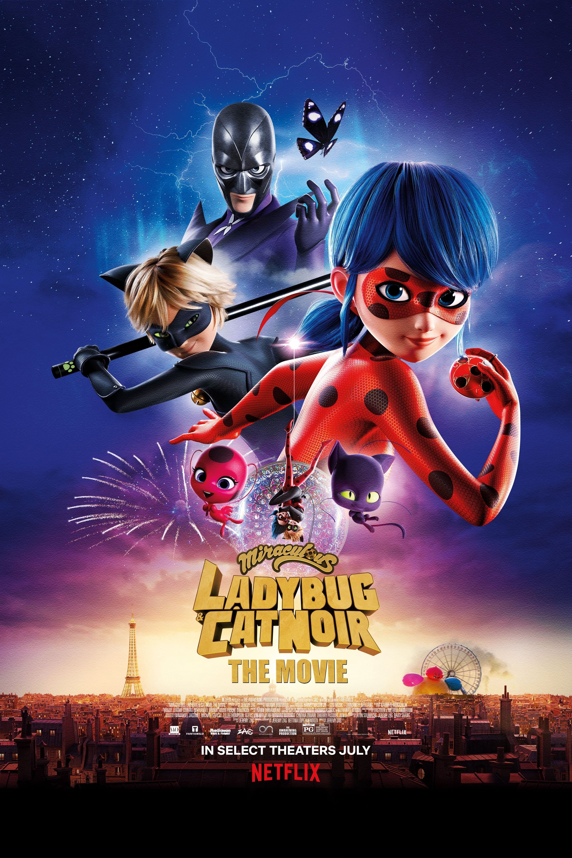 Miraculous: Ladybug & Cat Noir The Movie Movie poster