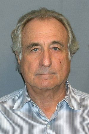 et billede af Bernard Madoff