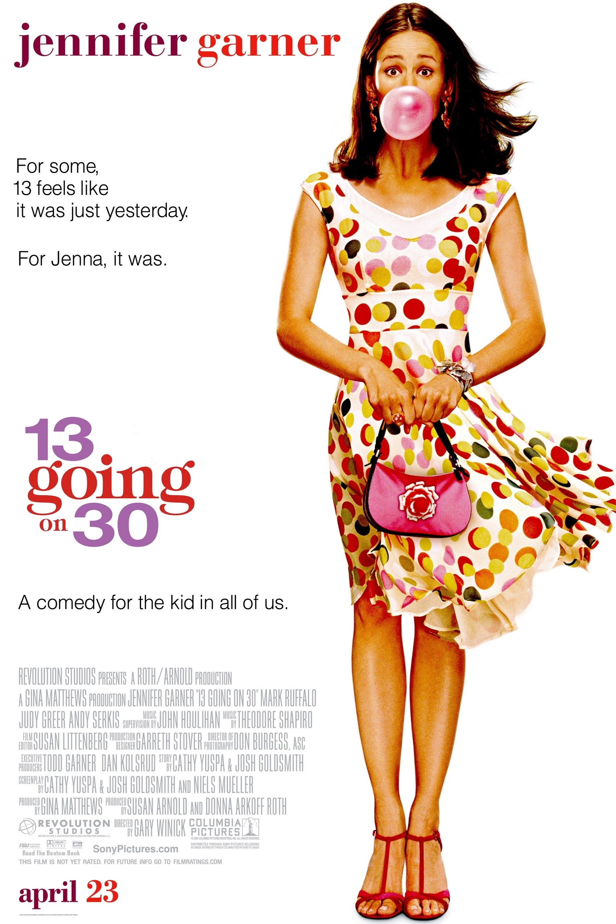 13 Going on 30 Movie poster