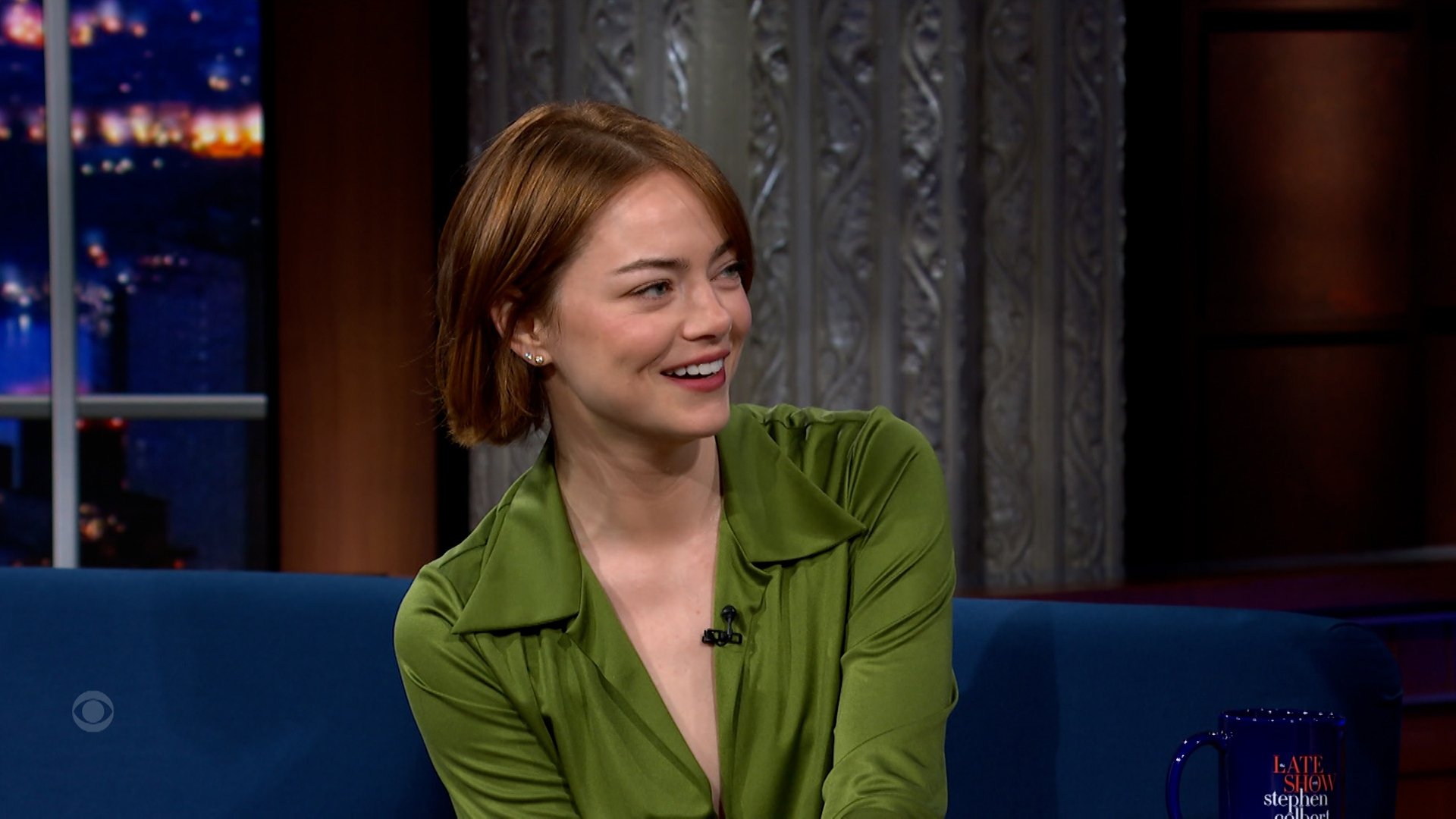 The Late Show with Stephen Colbert Season 11 :Episode 25  Emma Stone, Alex Wagner