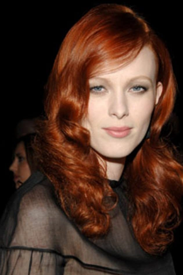 et billede af Karen Elson