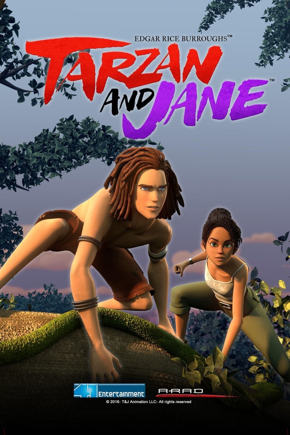 Edgar Rice Burroughs' Tarzan and Jane Poster