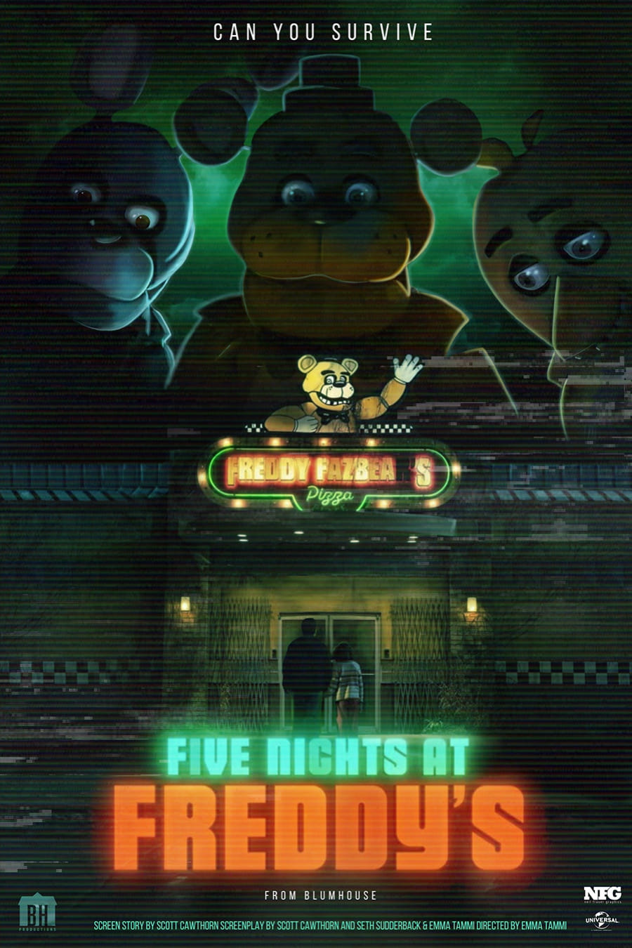 New Blumhouses Five Nights At Freddy Poster, Fnaf Movie Poster 2023 -  Allsoymade