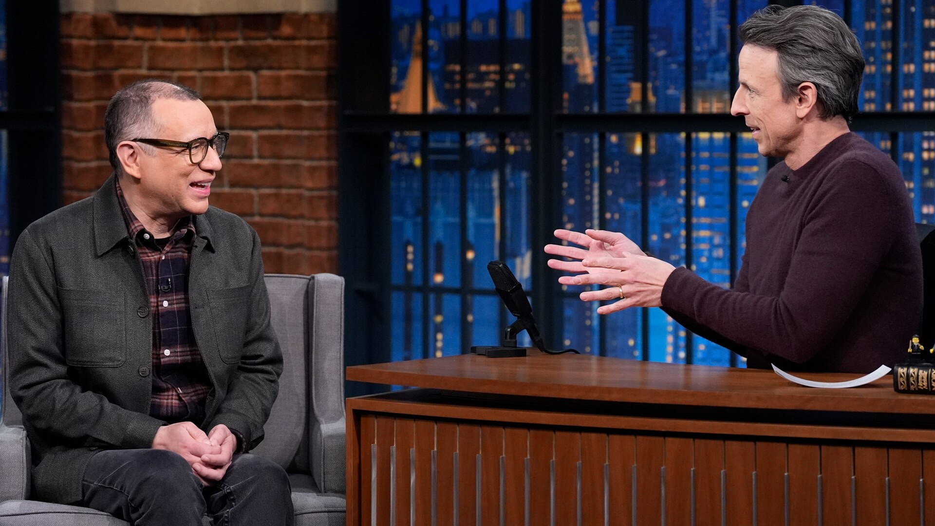 Late Night with Seth Meyers Season 12 :Episode 68  Fred Armisen, Naomi Ackie, Susan Morrison