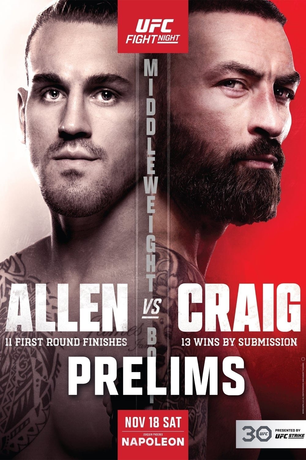 UFC Fight Night 232: Allen vs. Craig