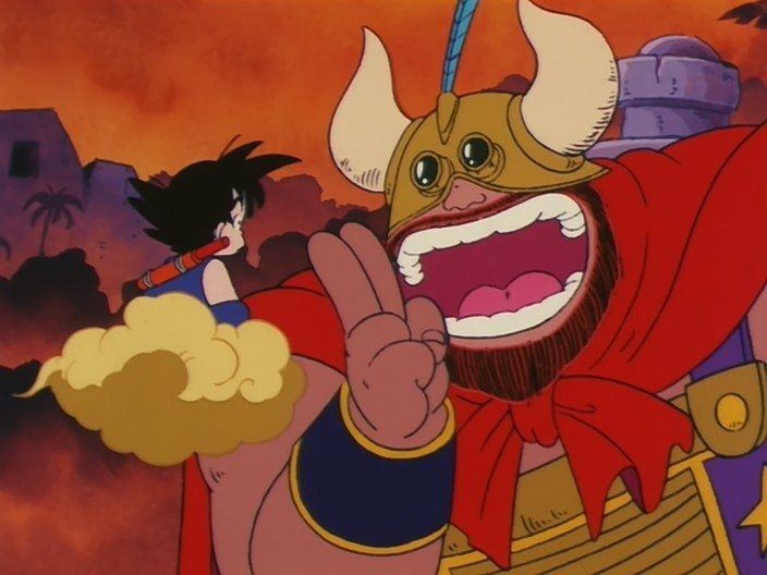 Watch Dragon Ball Season 1 Episode 7 - The Ox-King On Fire Mountain