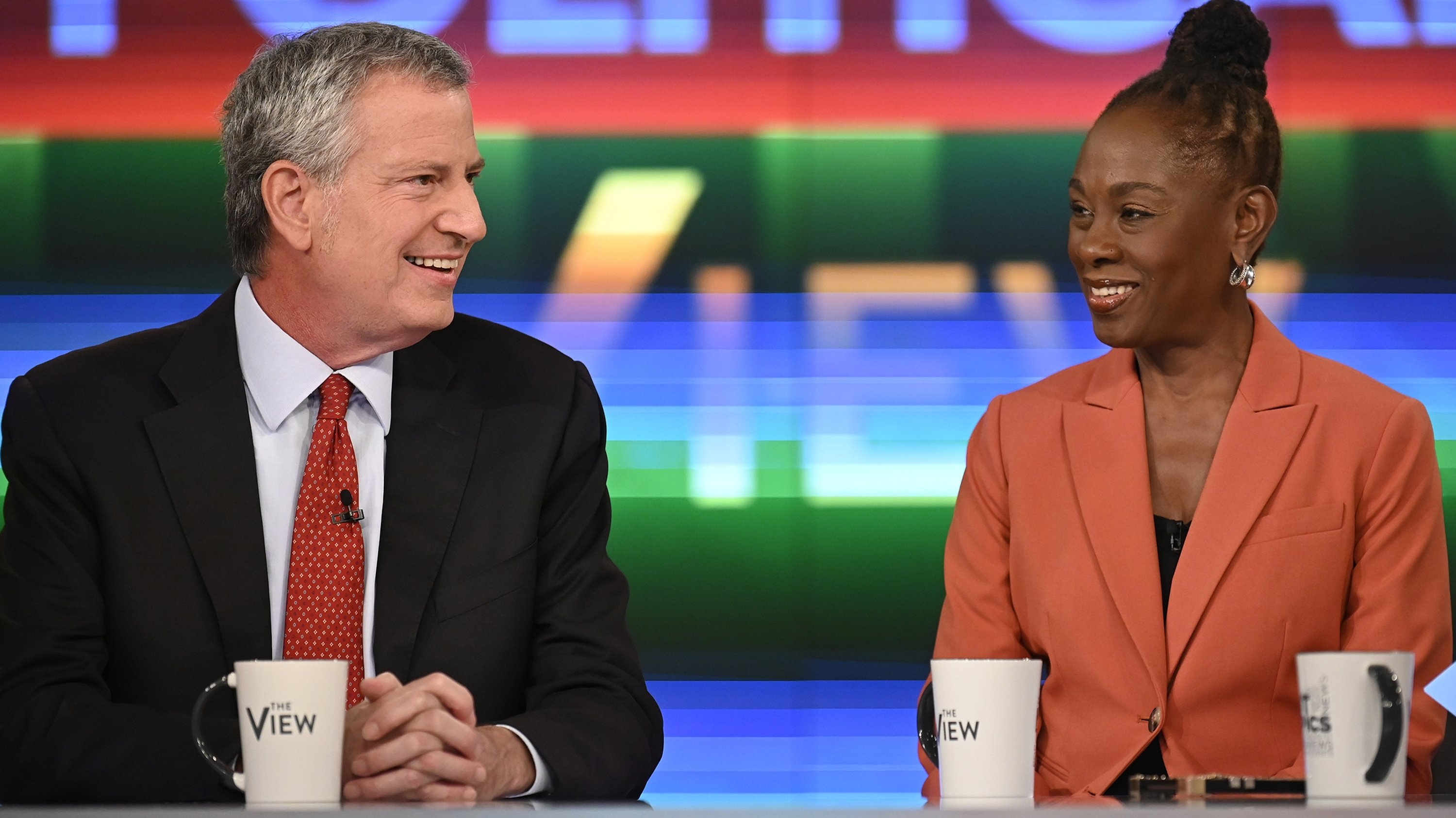 The View Season 22 :Episode 208  Bill de Blasio and Chirlane McCray