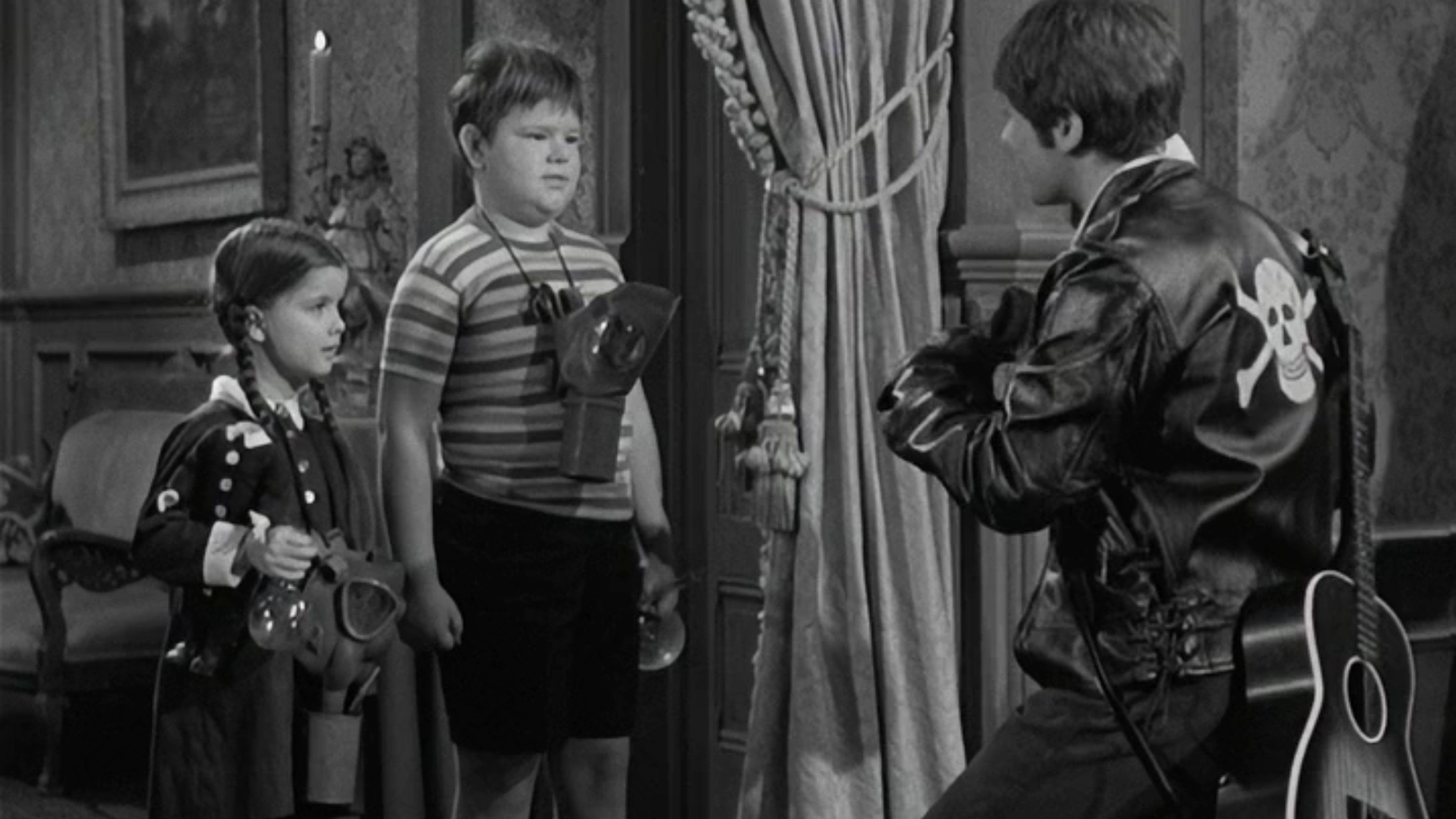 The Addams Family Meets a Beatnik still